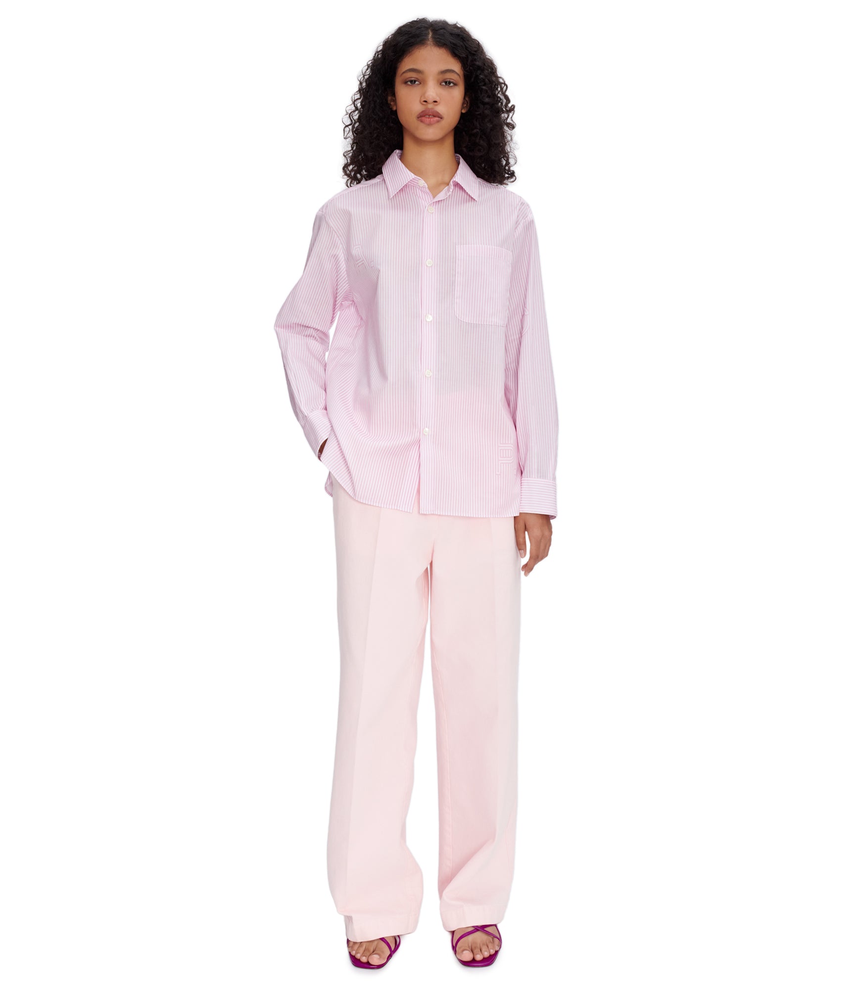 A. P.C. Sela shirt 36 FAA - Pink