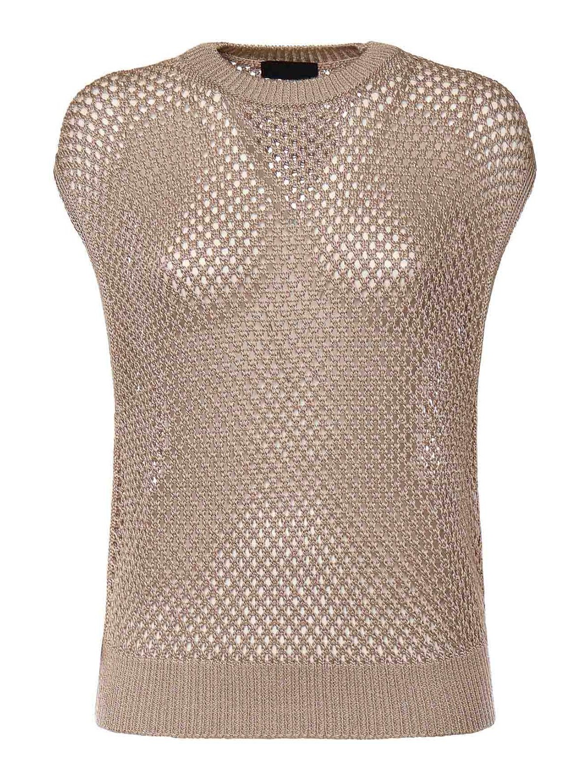 Openwork Vest