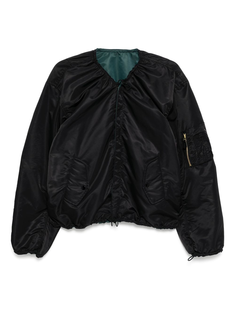 Reversible bomber jacket - Black
