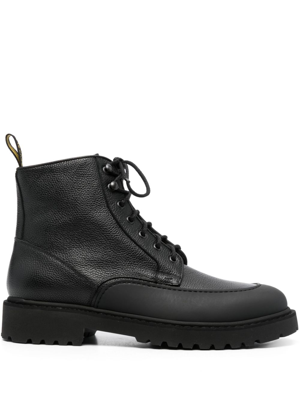 Lace-up ankle boots - Black