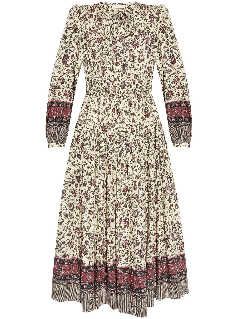 Mona midi dress - Neutrals