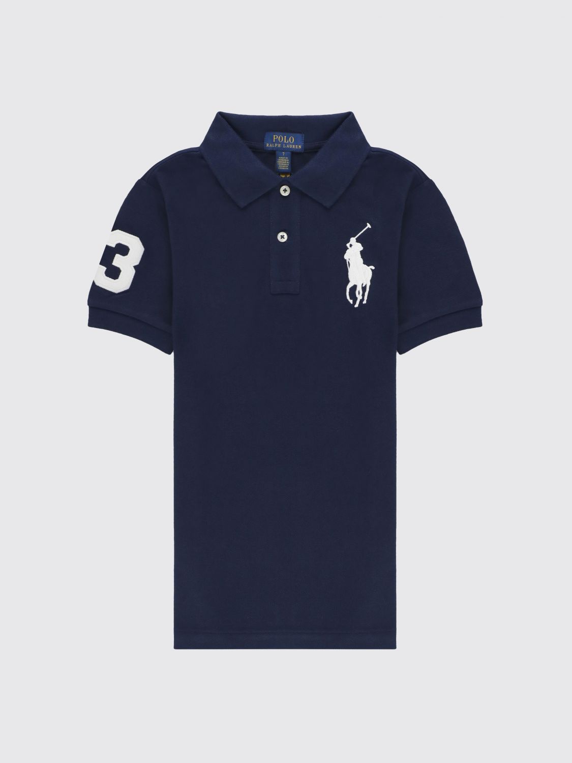 Polo Shirt Kids color White