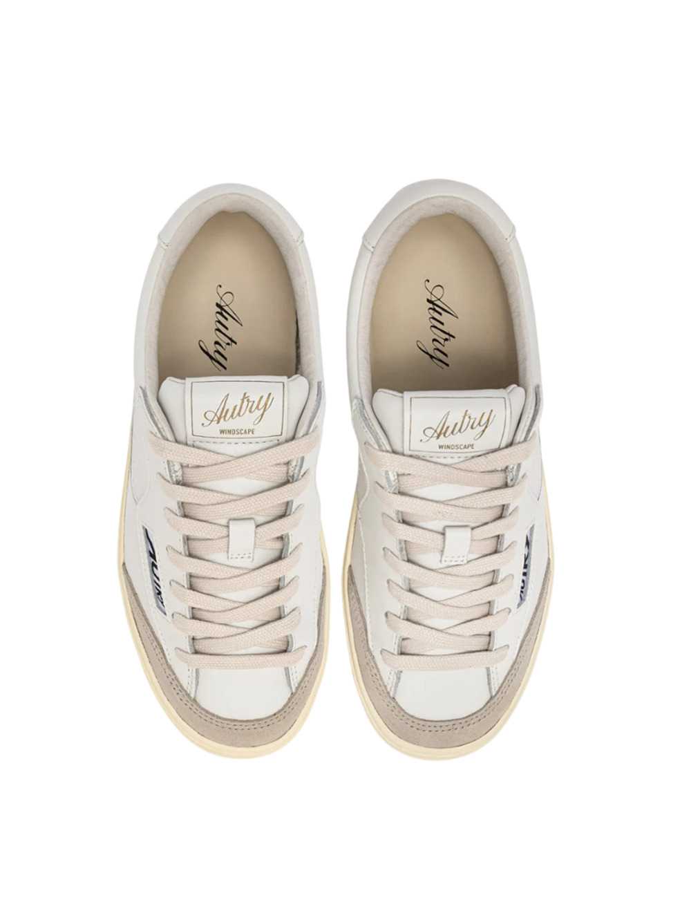 Autry Windscape Low White Leather Sneaker