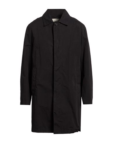 Paltò Emilio Cor Man Overcoat & Trench Coat Midnight blue Size 38 Cotton, Polyester, Polyamide