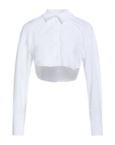 Woman Shirt White Size 6 Cotton