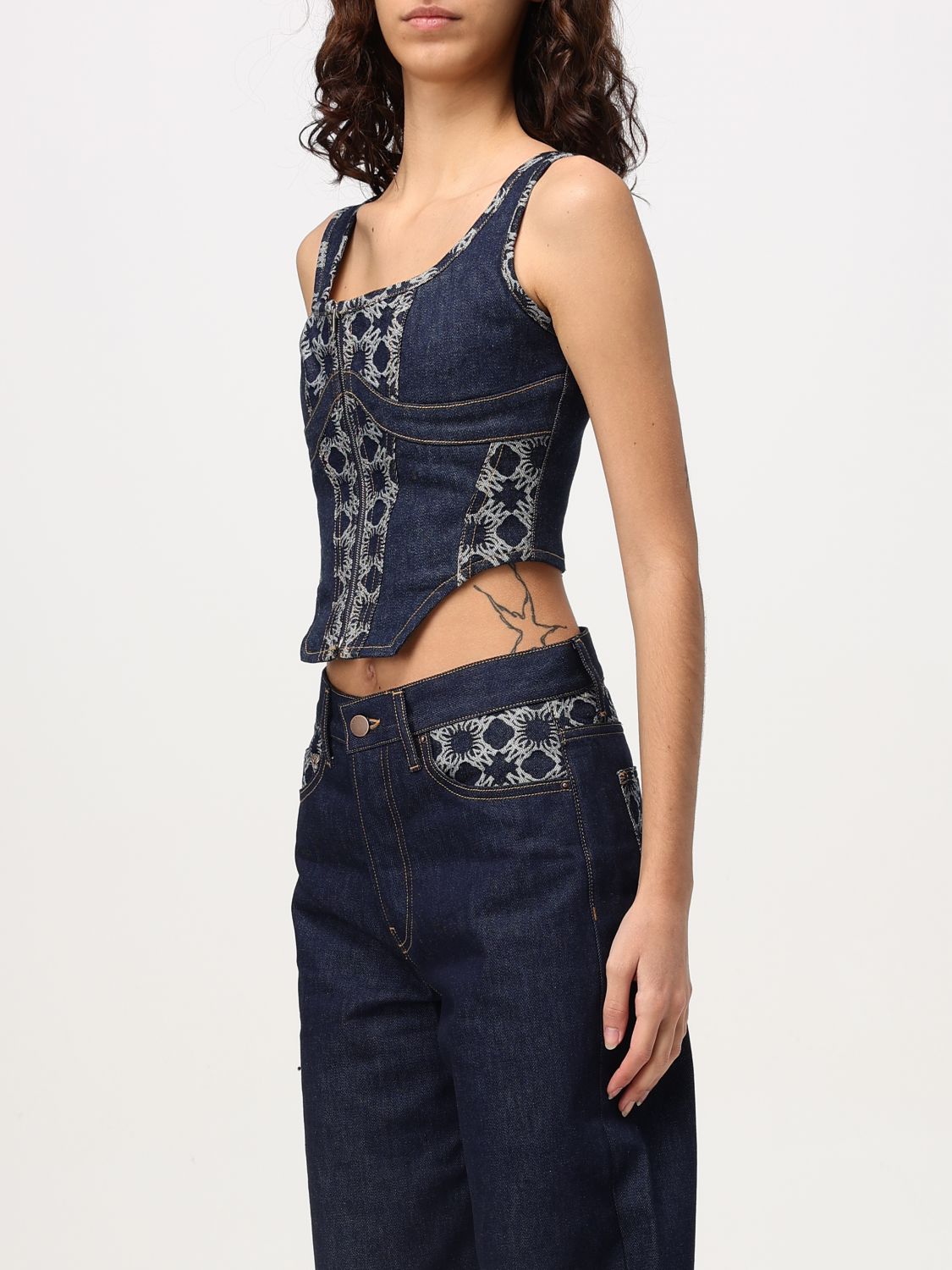 Top Woman color Blue