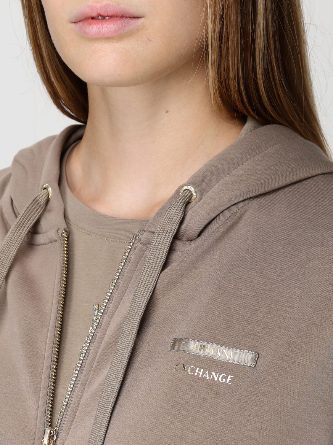 Sweatshirt Woman color Beige