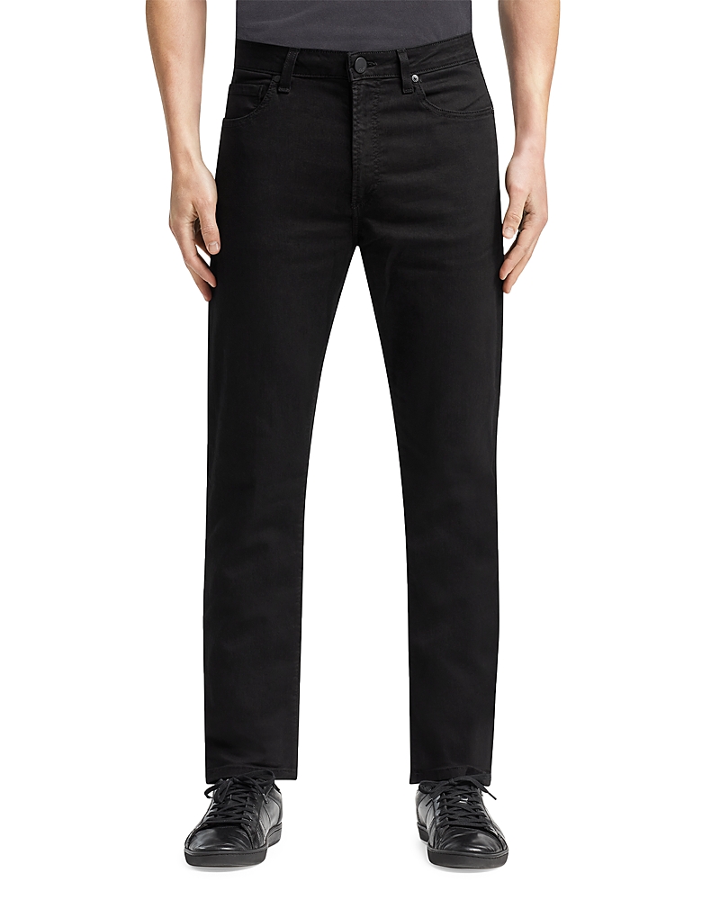 Brando Slim Straight Jeans in Noir