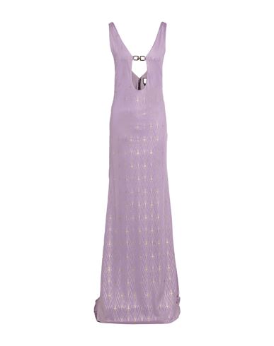 Woman Maxi dress Mauve Size 4 Viscose, Elastane