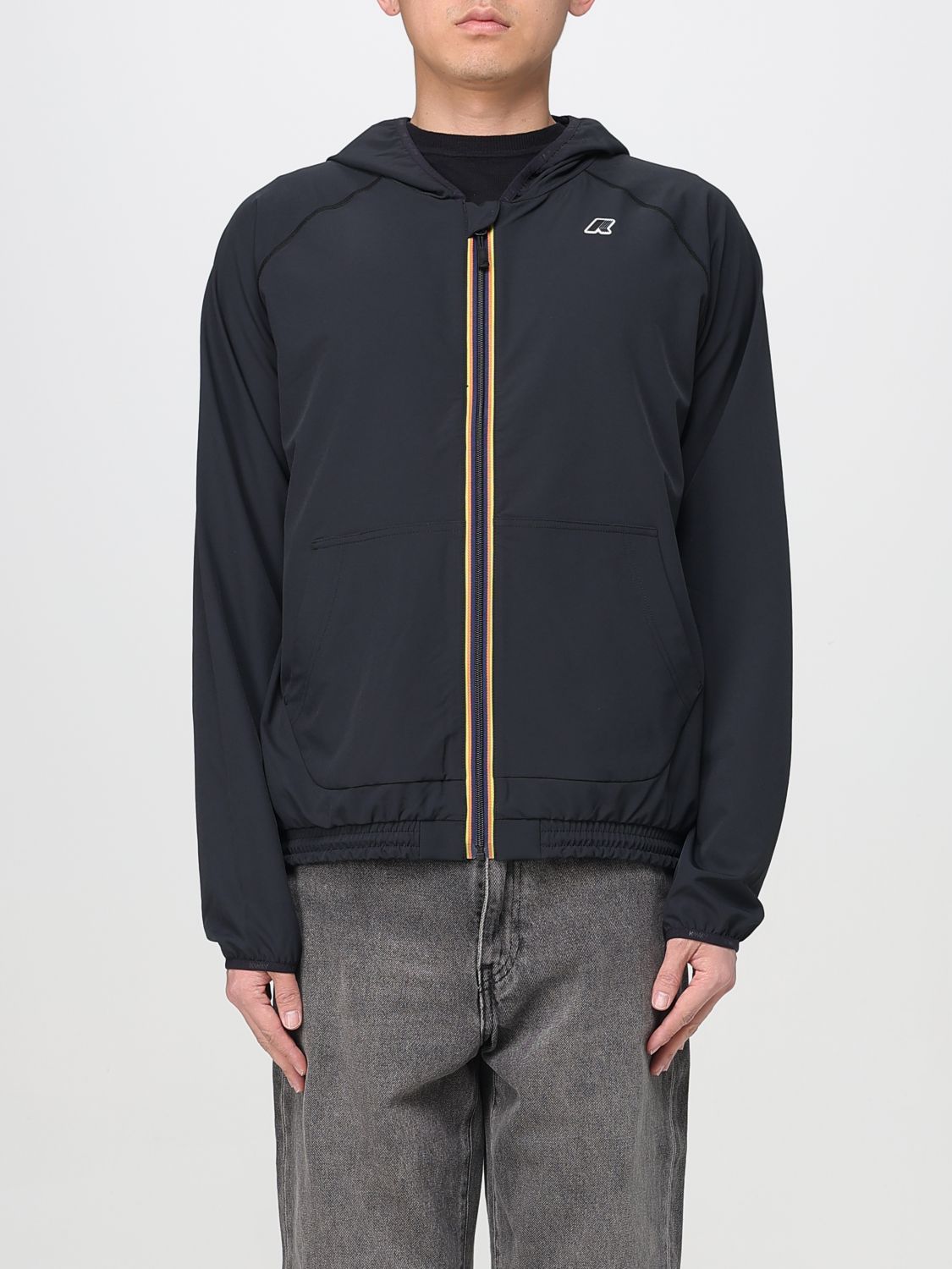 Jacket K-WAY Men color Black
