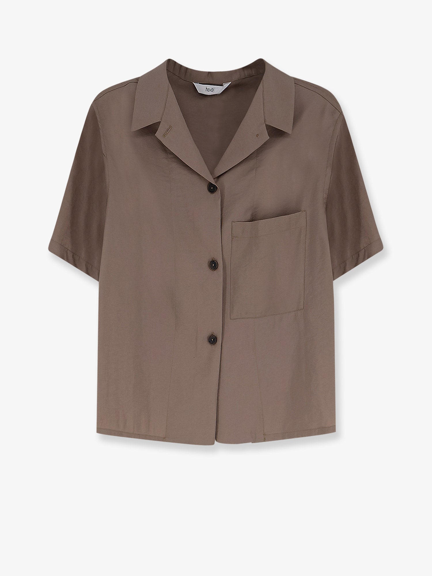 Modal Blend Shirt — Beige