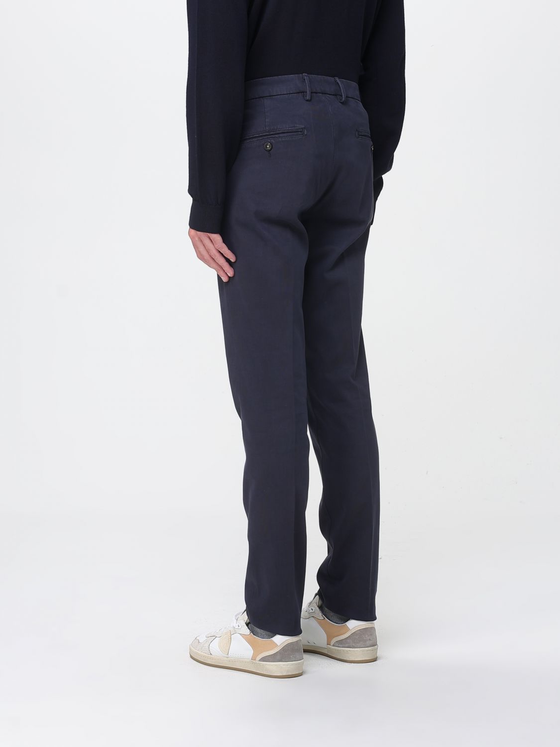 Pants Men color Blue