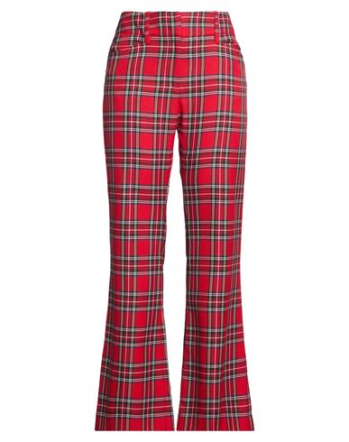 Stockholm (surfboard) Club Woman Pants Red Size M Polyester, Viscose