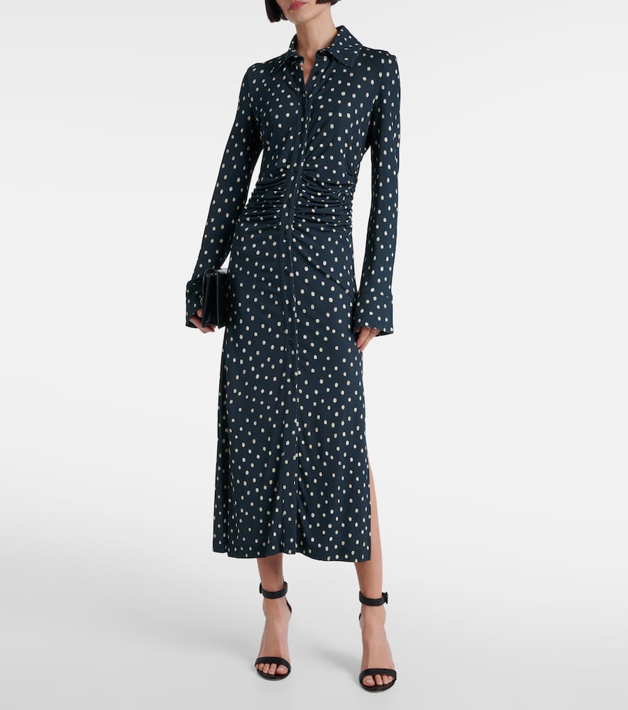 Claudia jersey shirt dress