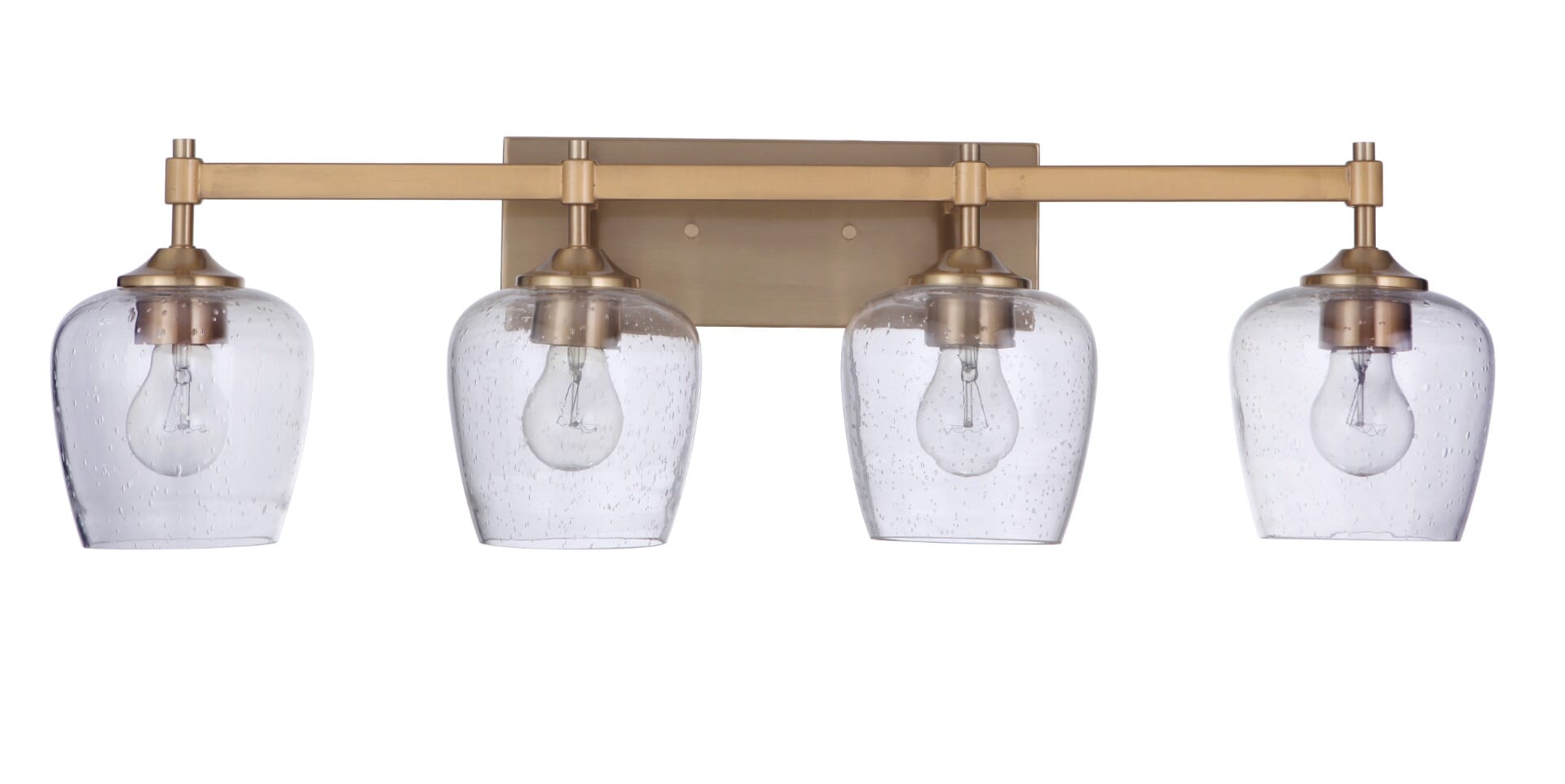 Stellen 4-Light Bathroom Vanity Light in Satin Bra