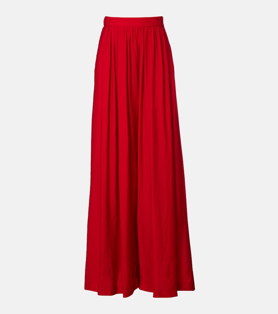 Vannesa pleated palazzo pants