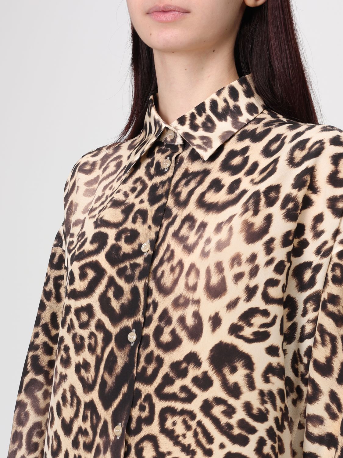 Shirt Woman color Brown