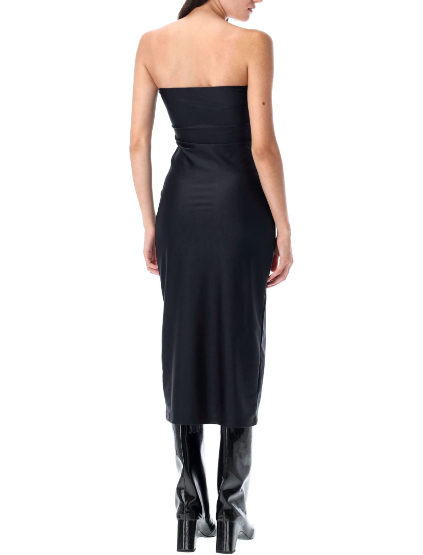 Technical Buckle Jersey Dress
