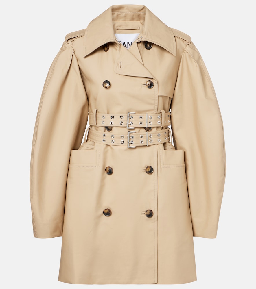 Cotton trench coat