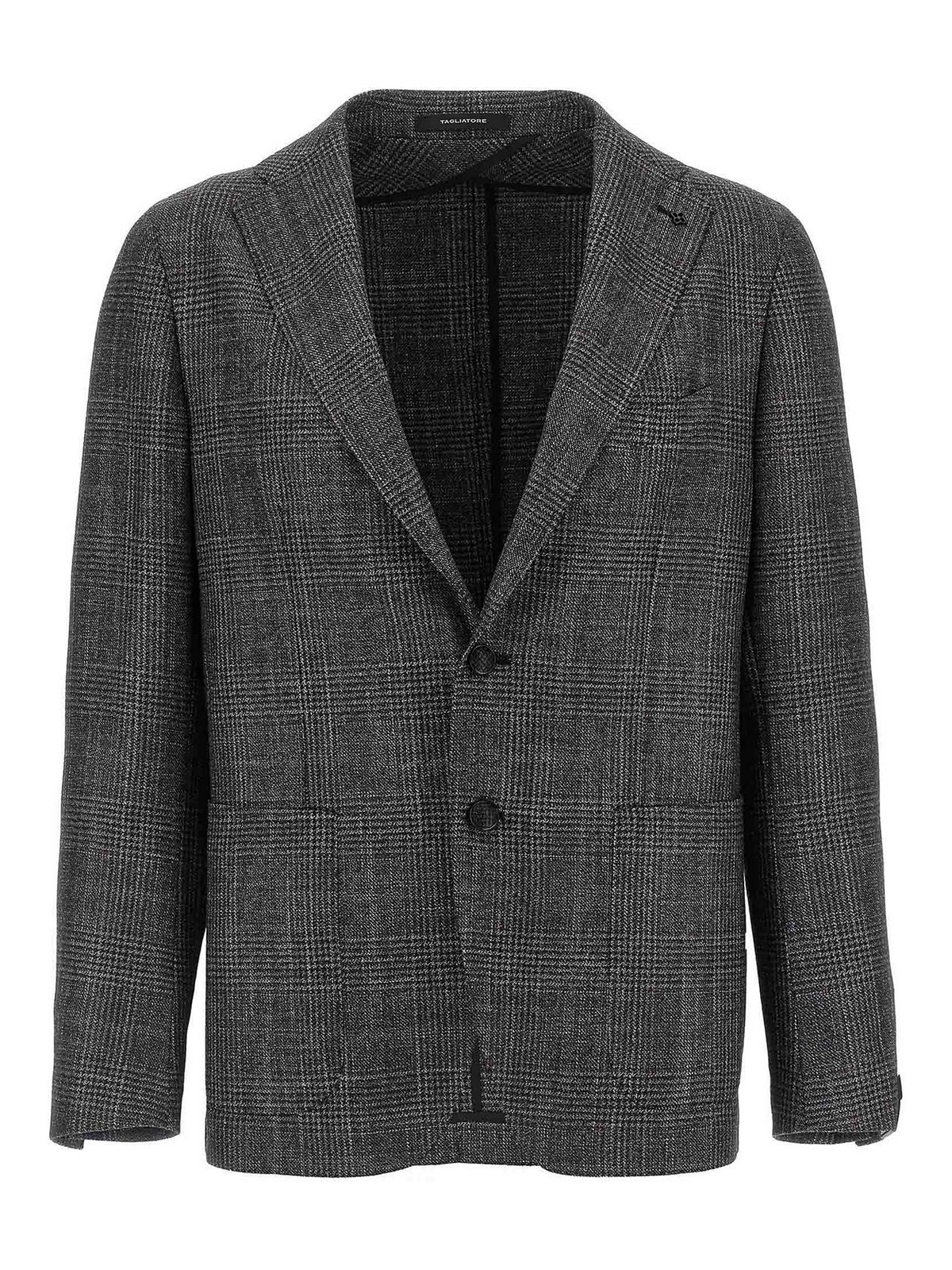 Check Patterned Blazer
