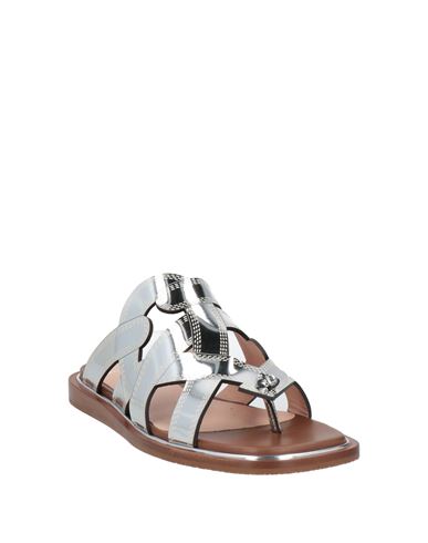 Woman Thong sandal Silver