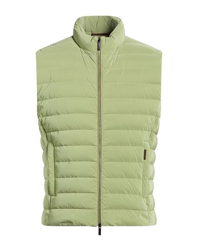 Man Vest Lime green Size 36 Polyamide, Polyester