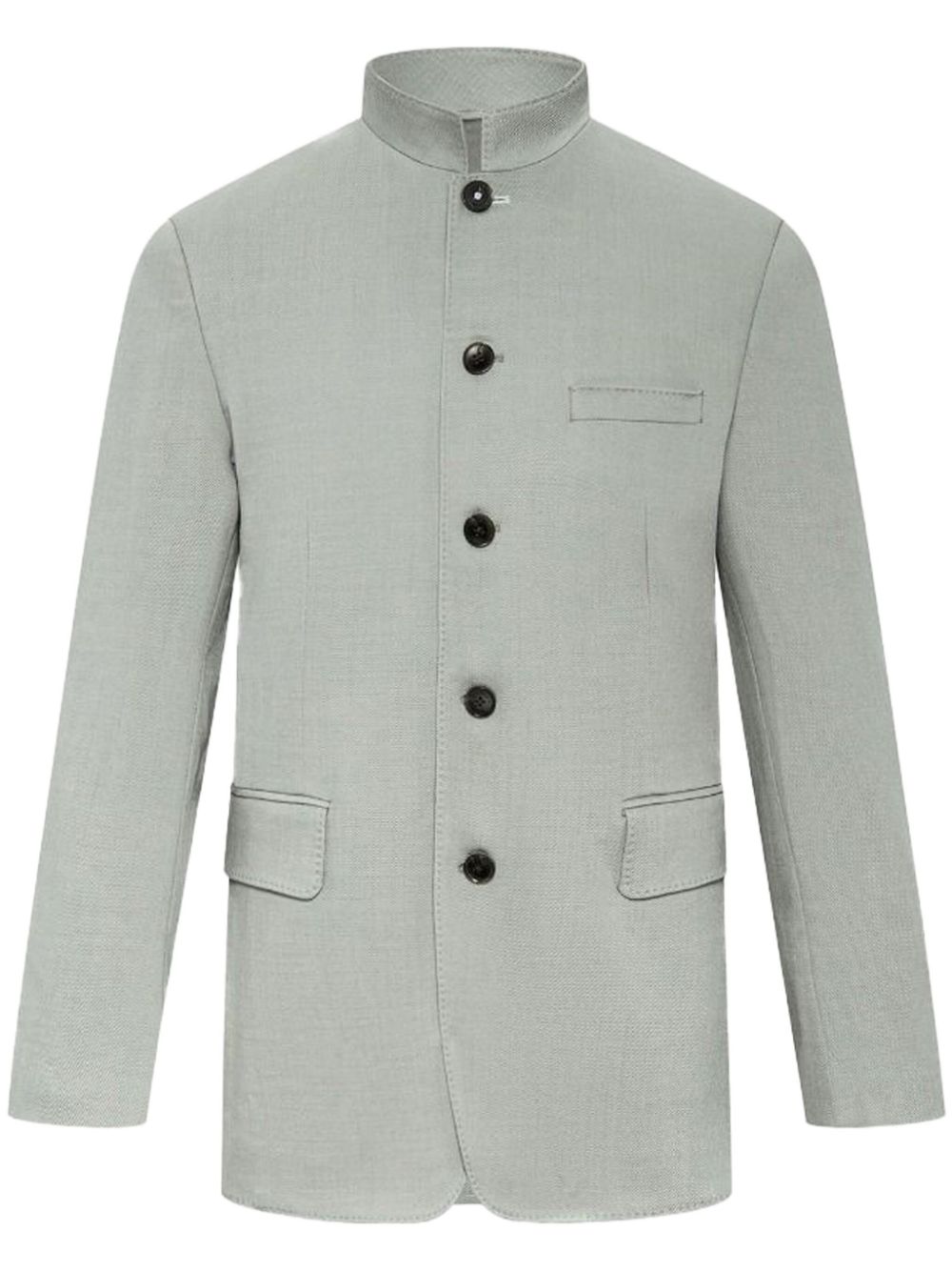 Button-down blazer - Grey