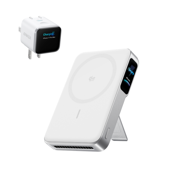 Member Exclusive Bundle Kit: MagGo 2 Pro and Nano Charger (45W, Smart Display, 180° Foldable)