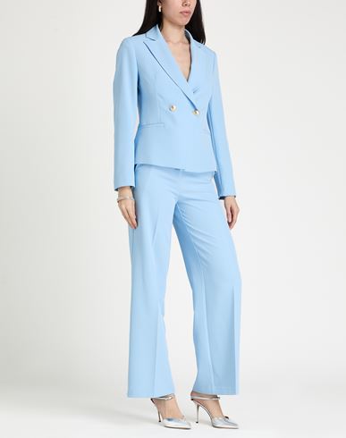 Helmur Woman Suit Sky blue Size 4 Polyester, Elastane