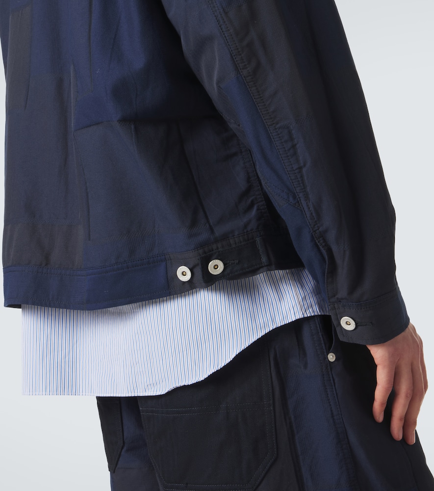 Comme des Garçons Homme Cotton-blend blouson jacket