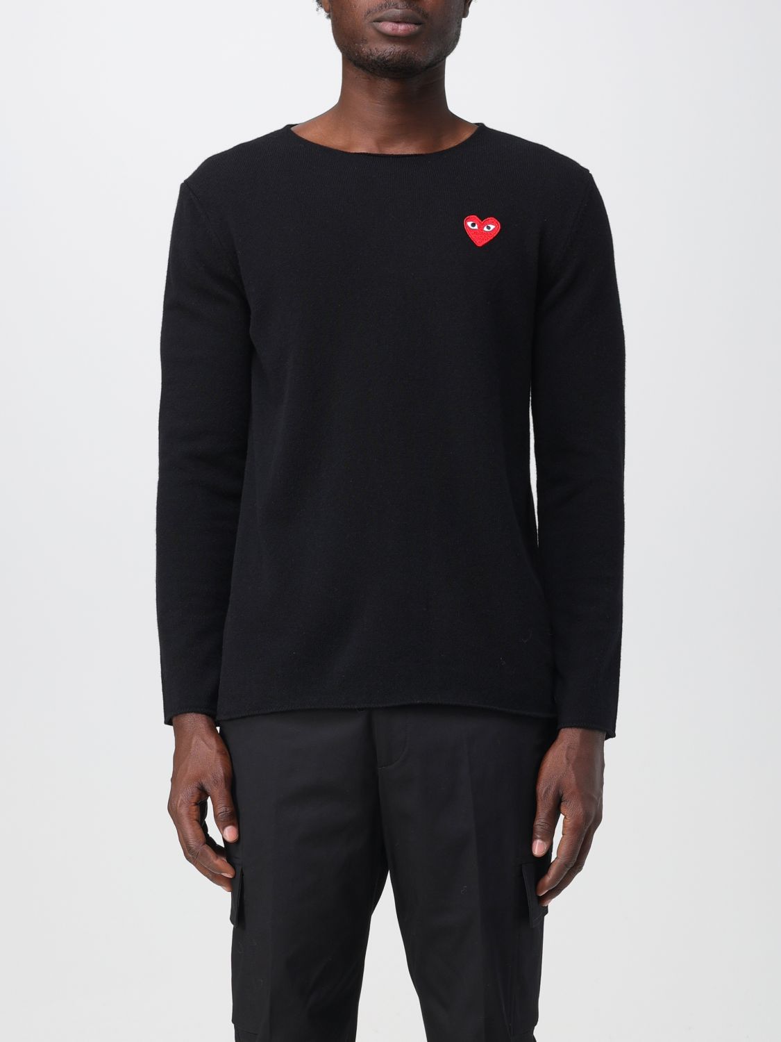 Sweatshirt Men color Black