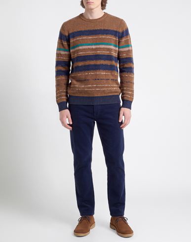 Jacob Cohёn Man Sweater Brown Size L Virgin Wool