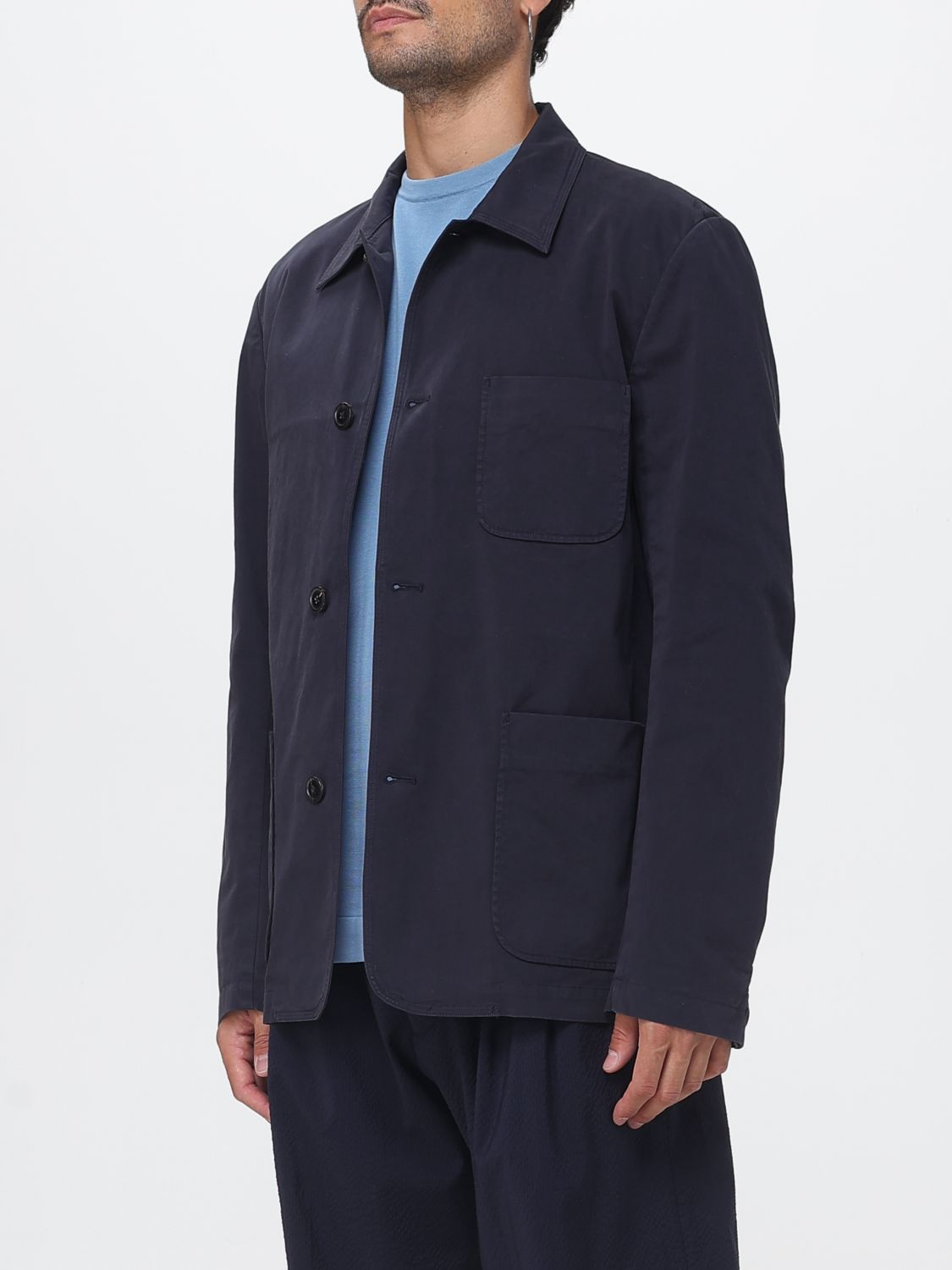 Jacket Men color Blue