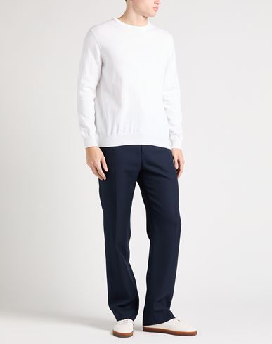 Rossopuro Man Sweater White Size 4 Cotton