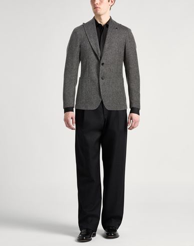 Man Blazer Charcoal Size 38 Wool, Cashmere