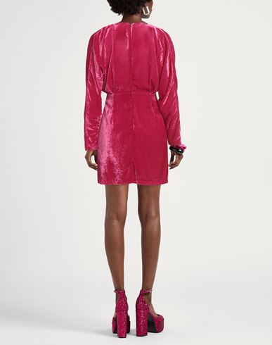 Semicouture Woman Mini dress Fuchsia Size 2 Viscose, Polyamide