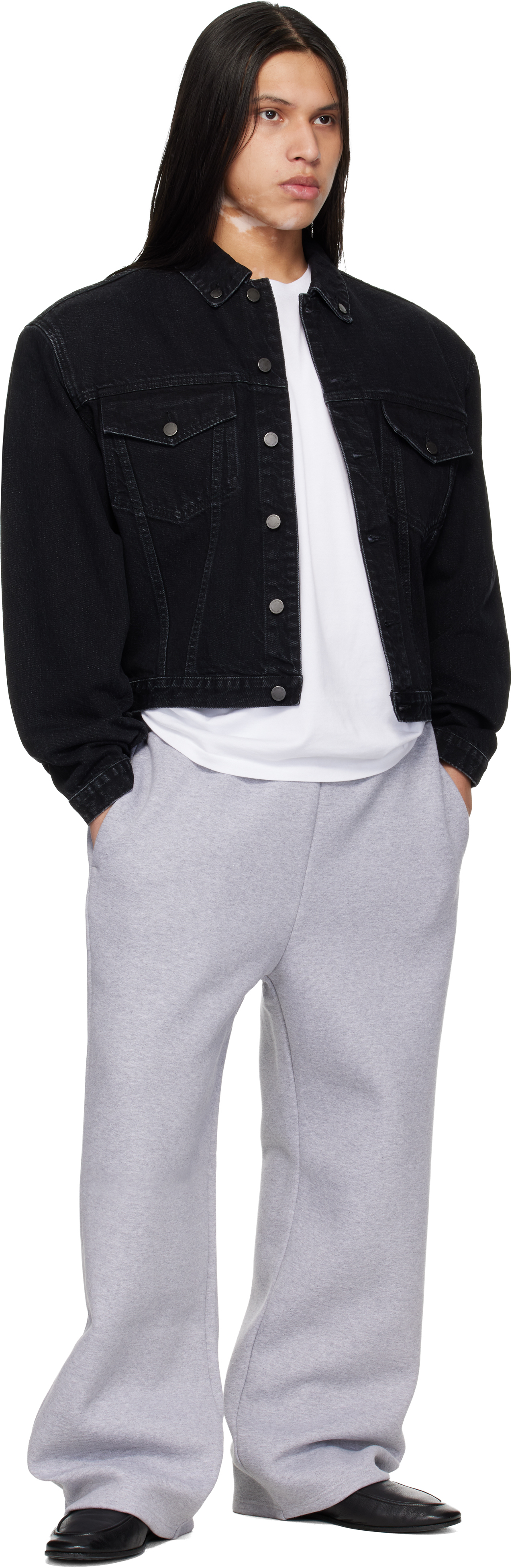Gray V2 Stacks Sweatpants