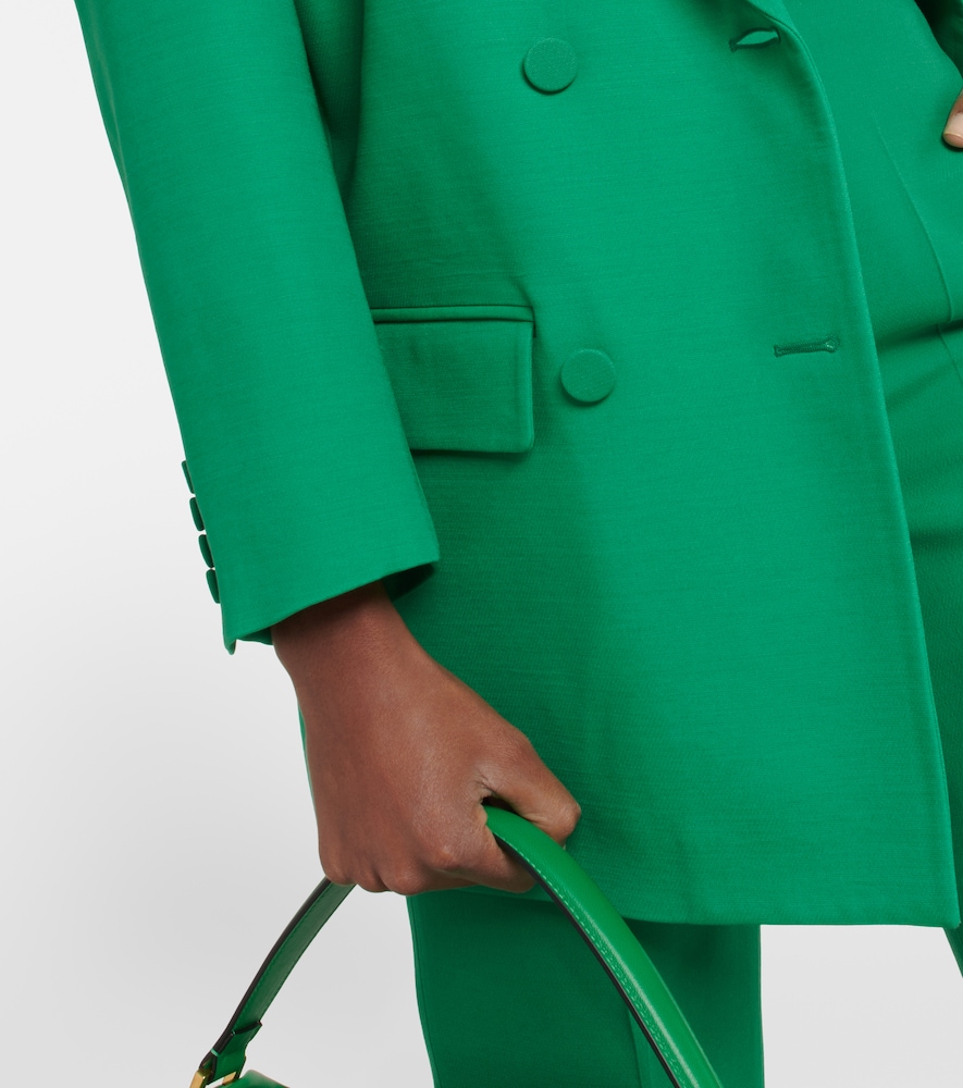 Crêpe Couture double-breasted blazer