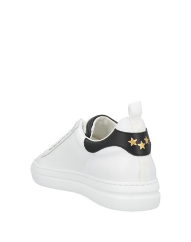 Man Sneakers White Size 10 Calfskin