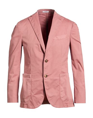Man Blazer Antique rose Size 44 Cotton, Elastane