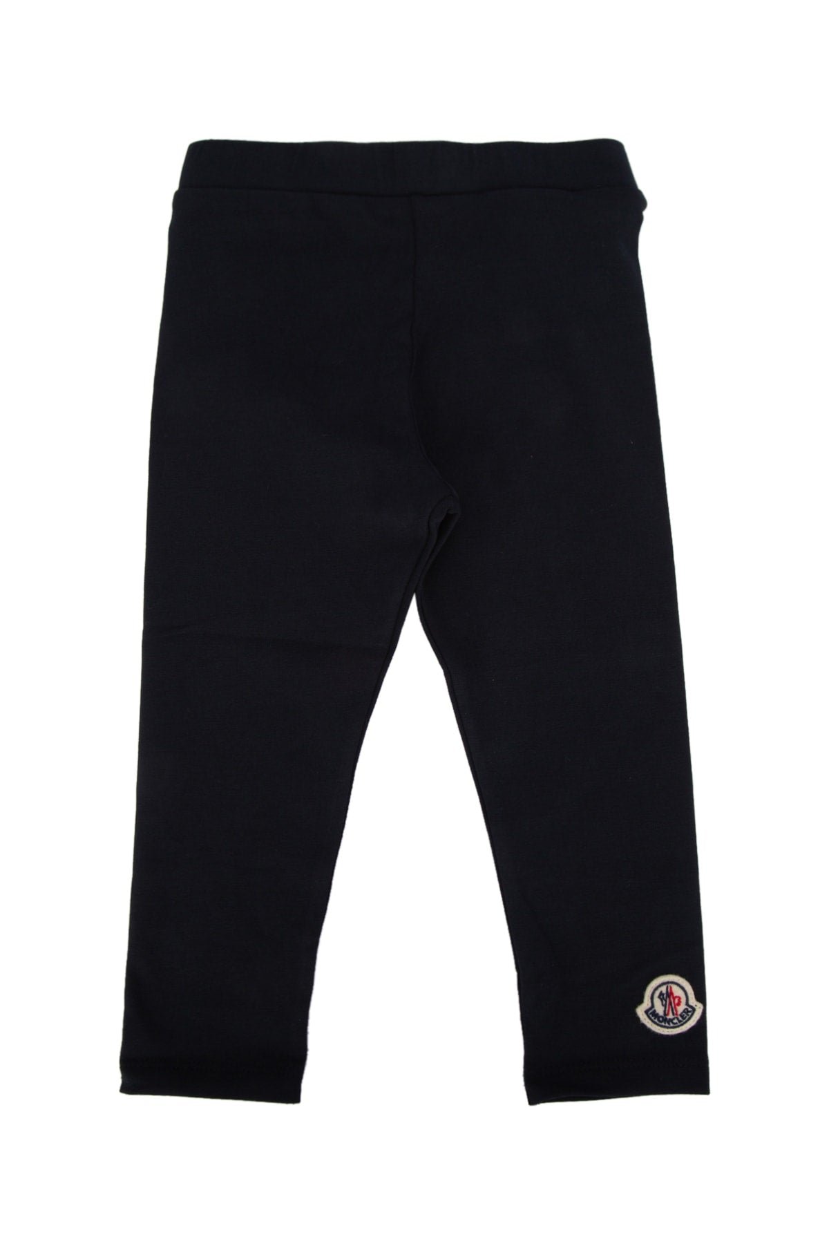 Logo-Appliquéd Leggings — Black
