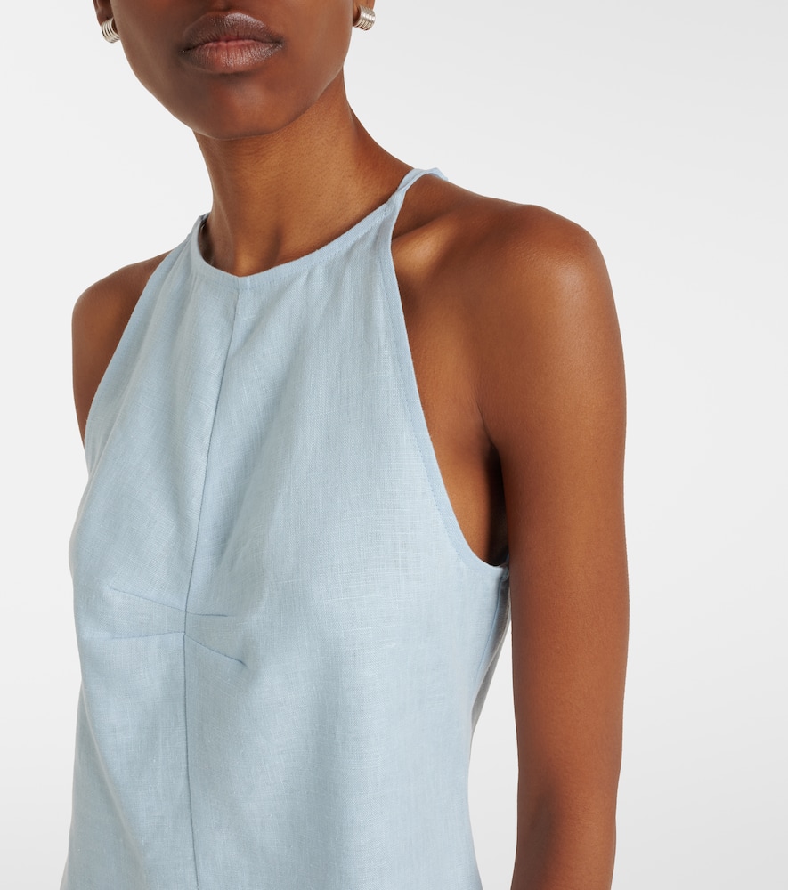 Antigua linen minidress