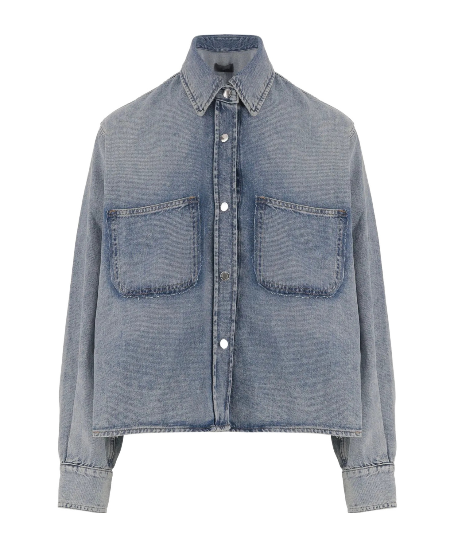 Boxy Denim Shirt