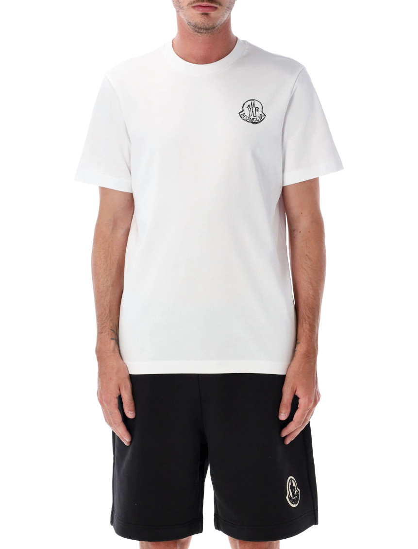 Moncler - cotton crew neck short sleeve t shirt
