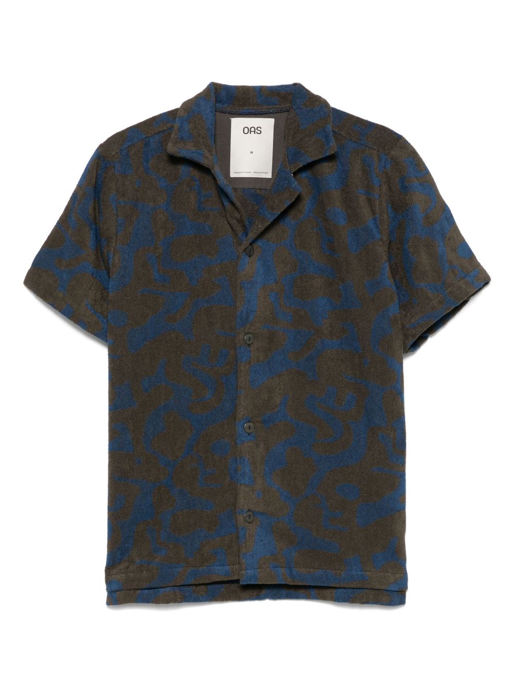 OAS Company Puzzlotec shirt - Brown