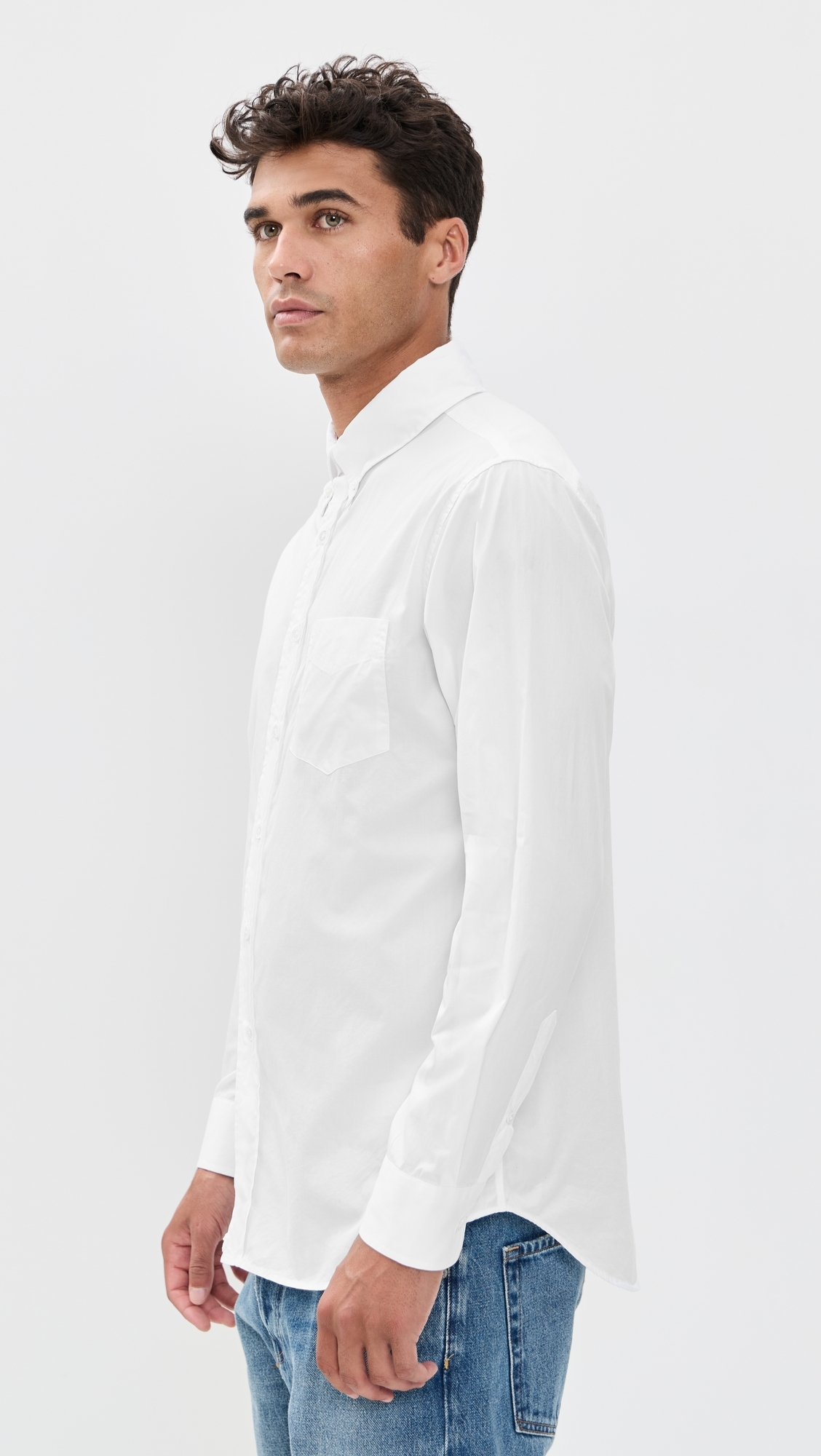 Plaza 200's Dress Shirt White