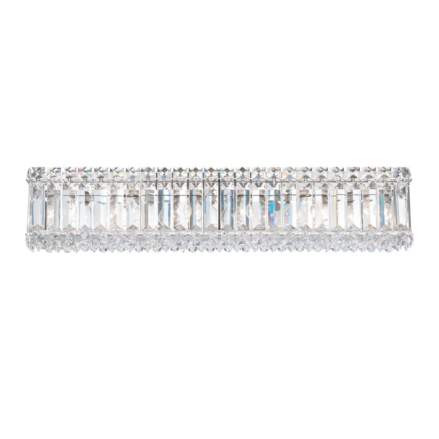 Stainless Steel Bathroom Vanity Light from the Quantum Collection