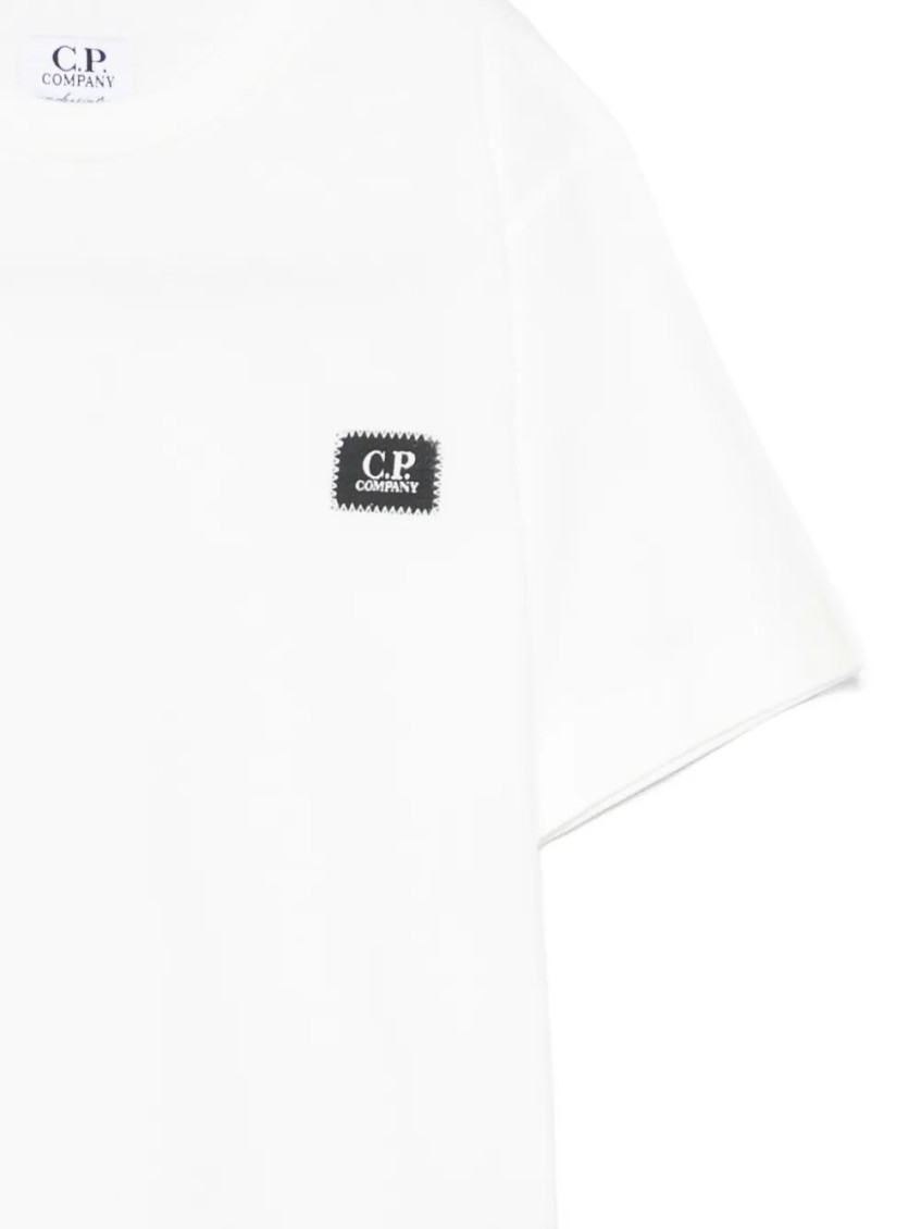 Boys White Logo T-shirt