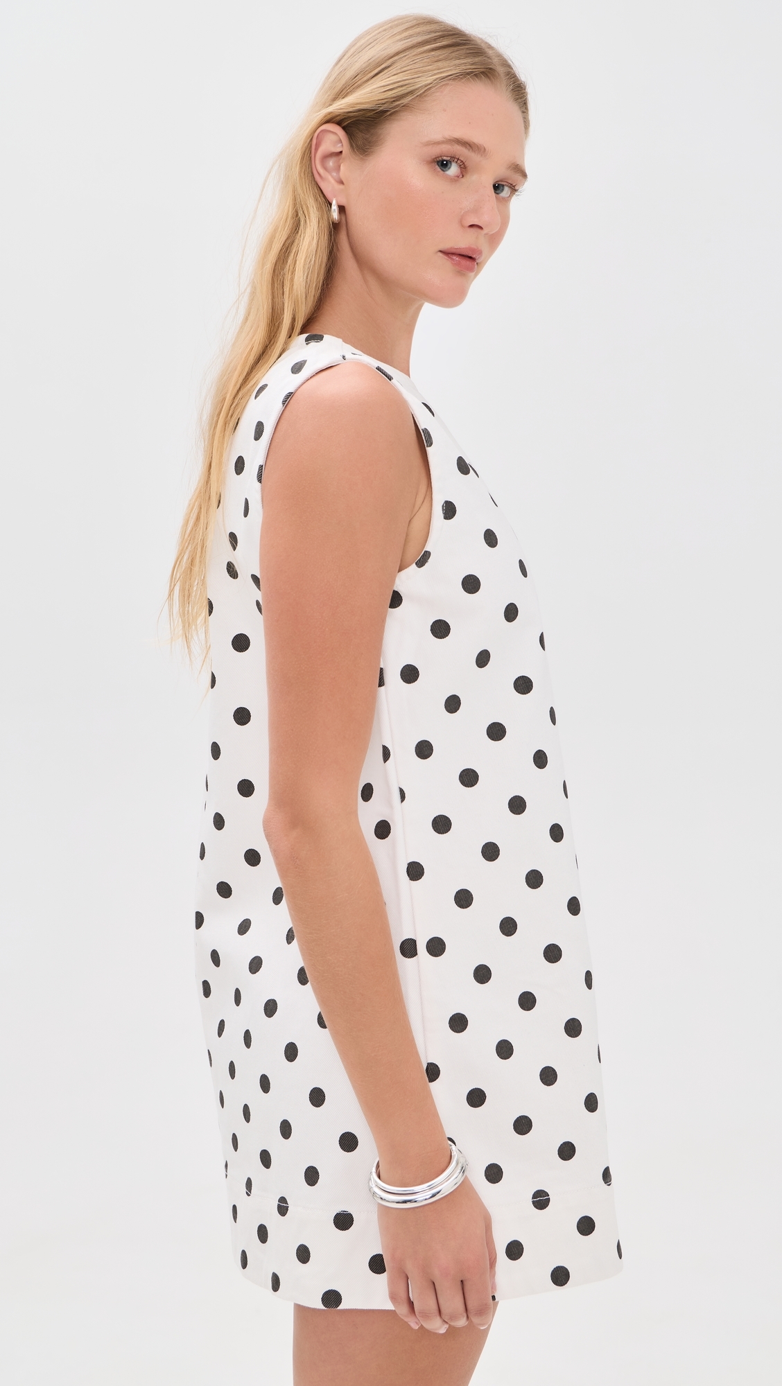 Aftersun Denim Mini Dress Spot