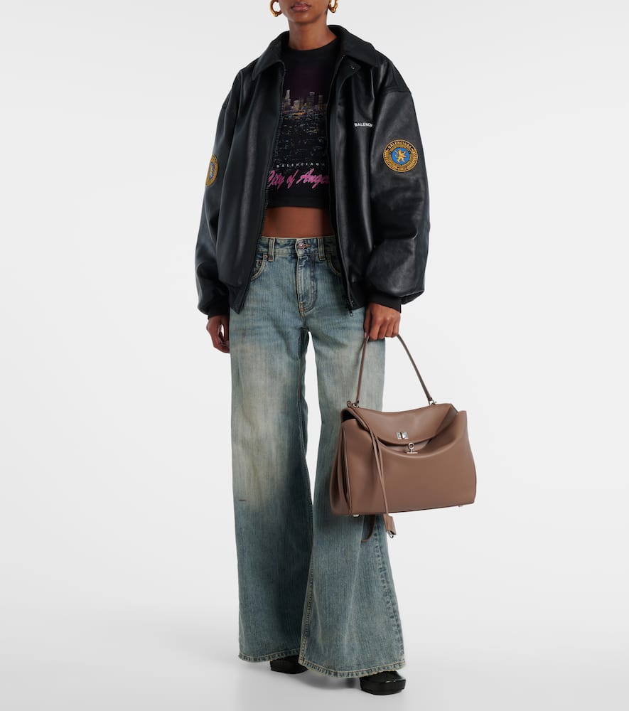 Rodeo Medium leather tote bag